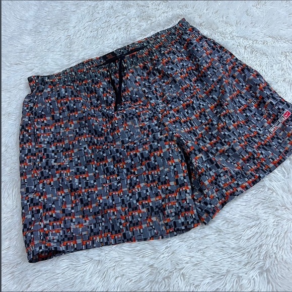 Nike ACG Pants - Nike ACG purple print drawstring shorts size medium